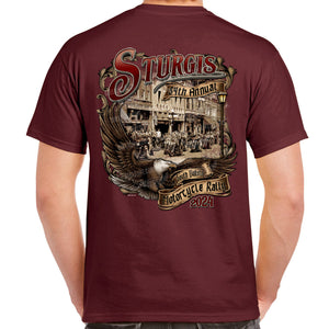 2024 Sturgis Motorcycle Rally Legendary Main Street T-Shirt