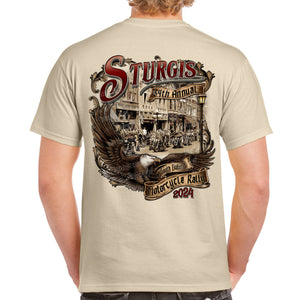 2024 Sturgis Motorcycle Rally Legendary Main Street T-Shirt