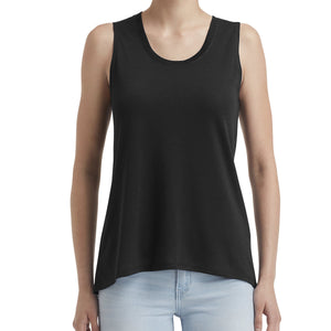 Printable Blank ANVIL by Gildan Women's Freedom Sleeveless Tee