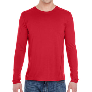 Printable Blank Gildan Adult Performance® Adult Long-Sleeve Tech T-Shirt