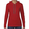Printable Blank ANVIL by Gildan Women's Lightweight Long Sleeve Hooded Tee
