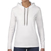 Printable Blank ANVIL by Gildan Women's Lightweight Long Sleeve Hooded Tee