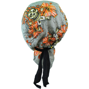 Hawaiian Skull Du-Rag