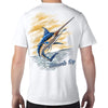 Manasota Key, FL Marlin Performance Tech T-Shirt