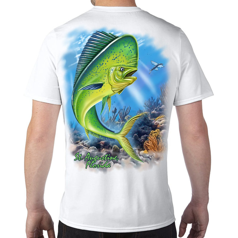 St. Augustine, FL Mahi Performance Tech T-Shirt