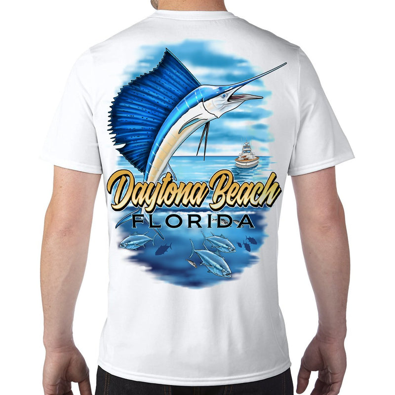 Daytona Beach, FL Sailfish Performance Tech T-Shirt