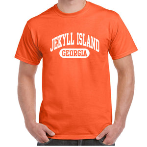 Jekyll Island, GA Athletic Print T-Shirt