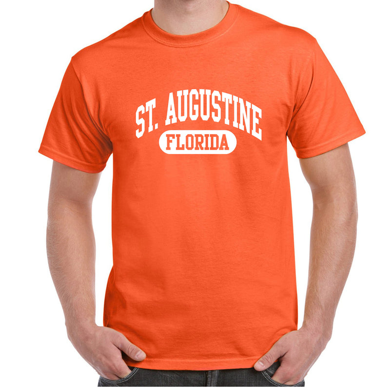 St. Augustine, FL Athletic Print T-Shirt