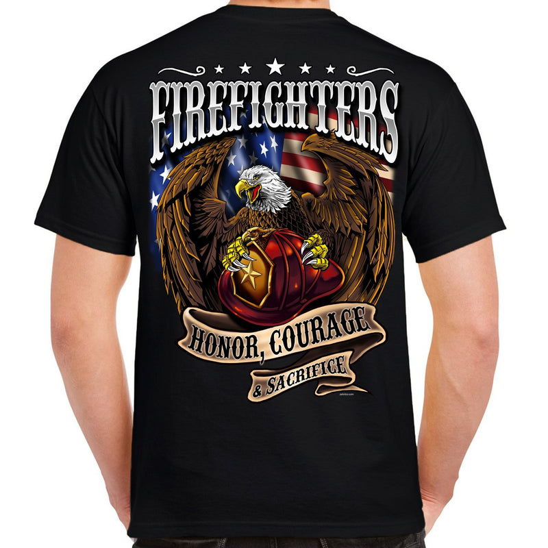 Firefighter Eagle T-Shirt