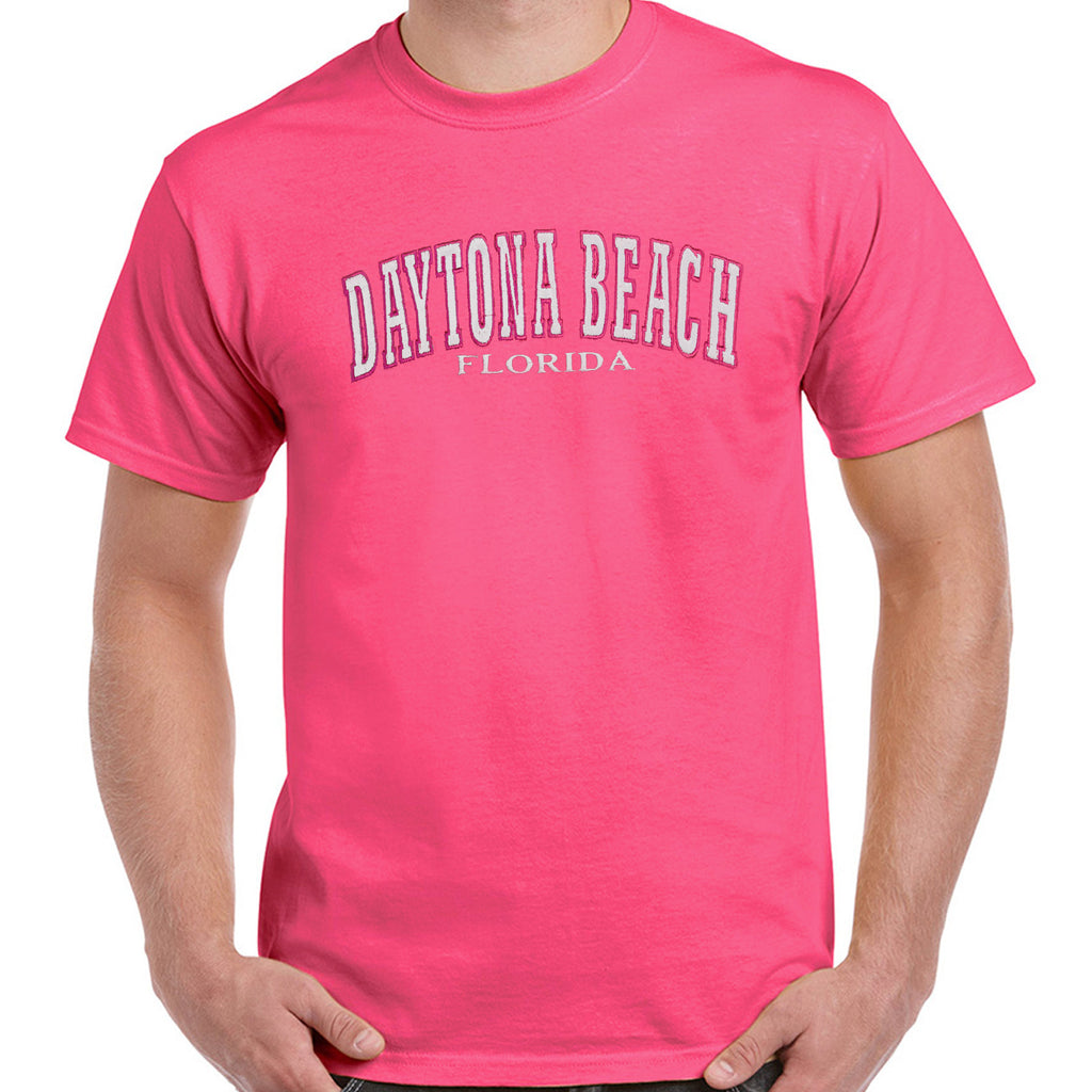 Daytona Beach, FL Embroidered T-Shirt