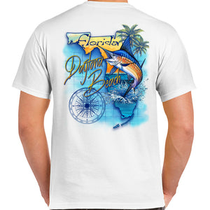 Daytona Beach, FL Florida's Marlin T-Shirt