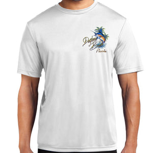 Daytona Beach, FL Florida's Marlin Performance Polyester Shirt