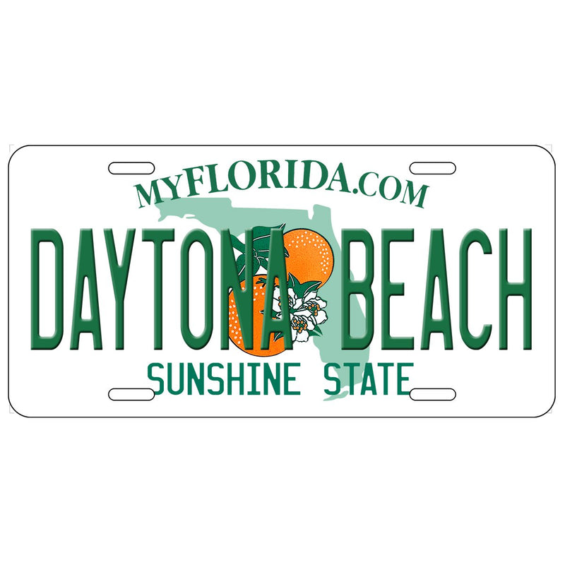 Daytona Beach, FL Florida License Plate