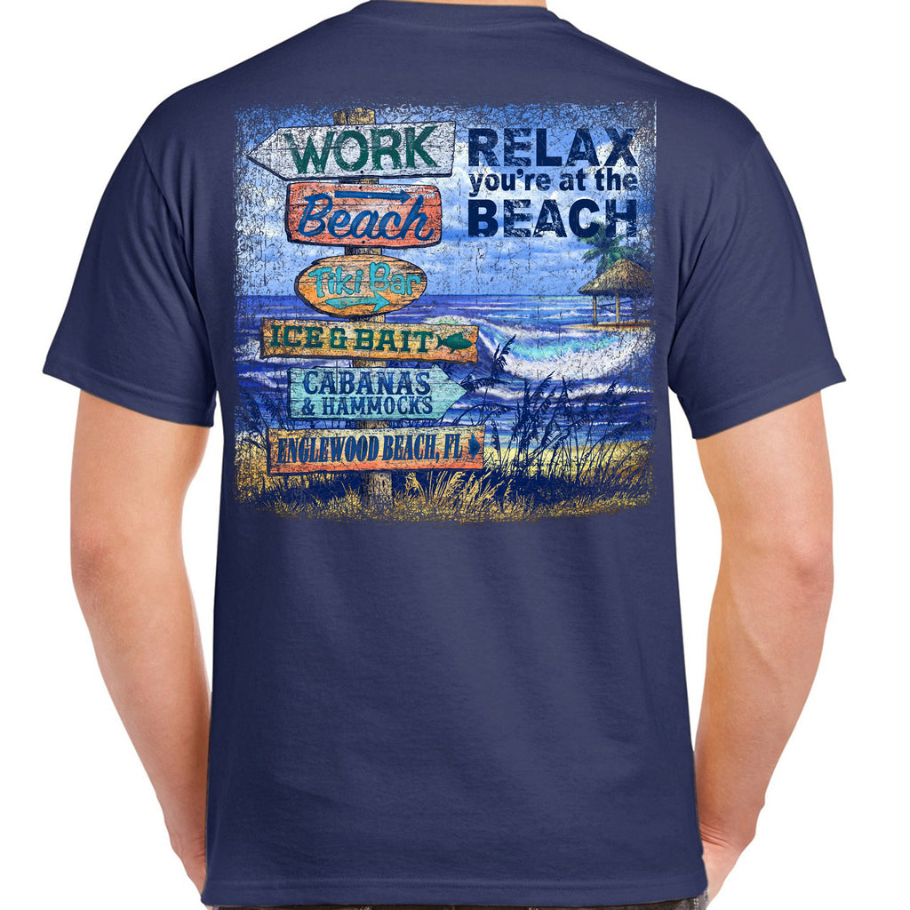 Englewood Beach, FL Beach Destination T-Shirt