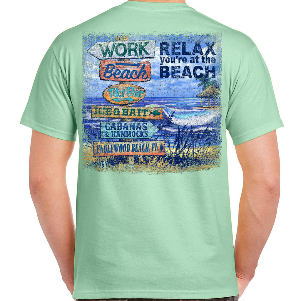 Englewood Beach, FL Beach Destination T-Shirt