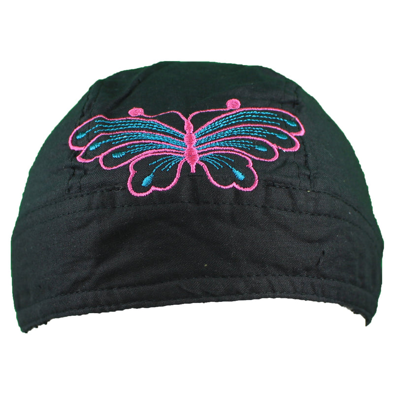 Pink Butterfly Du-Rag