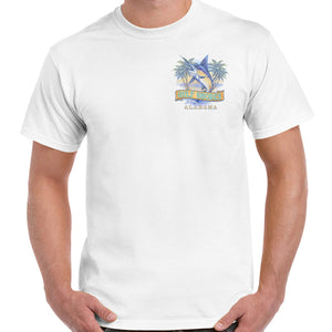 Gulf Shores, AL Stop Wishin', Go Fishin' T-Shirt