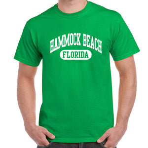 Hammock Beach, FL Athletic Print T-Shirt