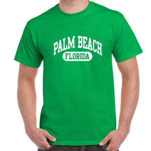 Palm Beach, FL Athletic Print T-Shirt