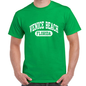 Venice Beach, FL Athletic Print T-Shirt