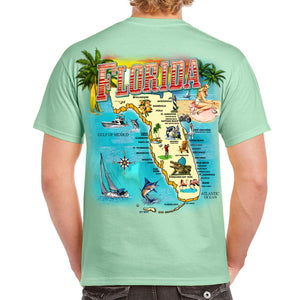 Florida Classic Map T-Shirt
