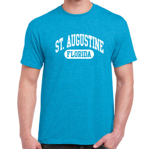 St. Augustine, FL Athletic Print T-Shirt