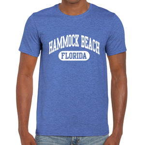 Hammock Beach, FL Athletic Print T-Shirt
