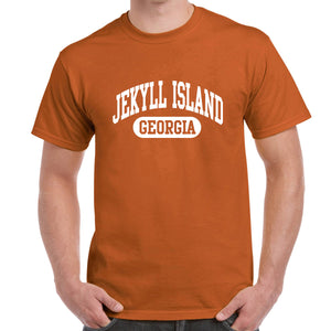Jekyll Island, GA Athletic Print T-Shirt