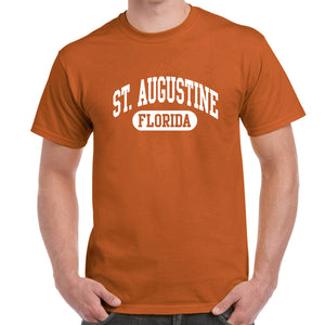 St. Augustine, FL Athletic Print T-Shirt