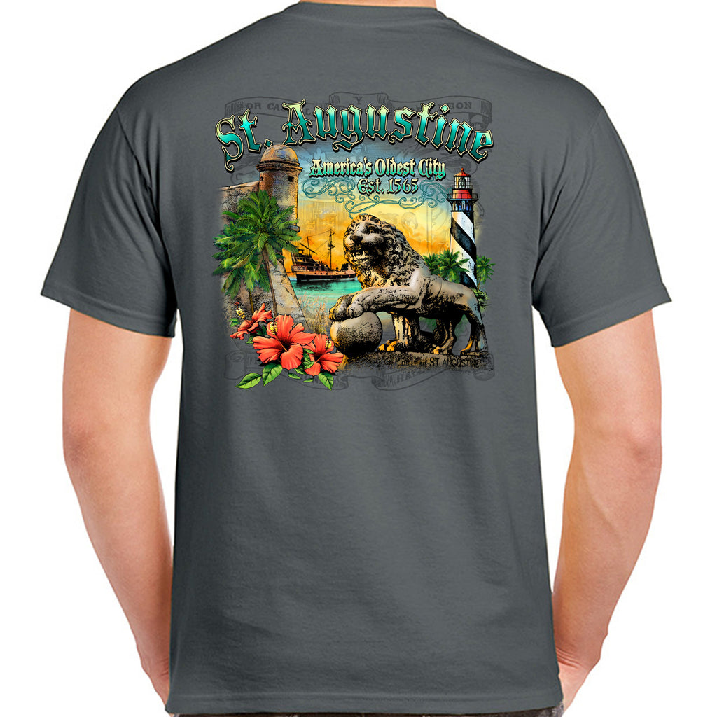 St. Augustine, FL Collage T-Shirt