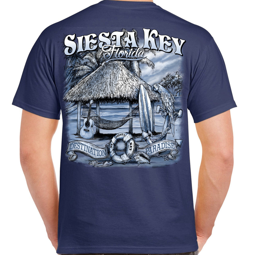 Siesta Key, FL Destination Paradise T-Shirt