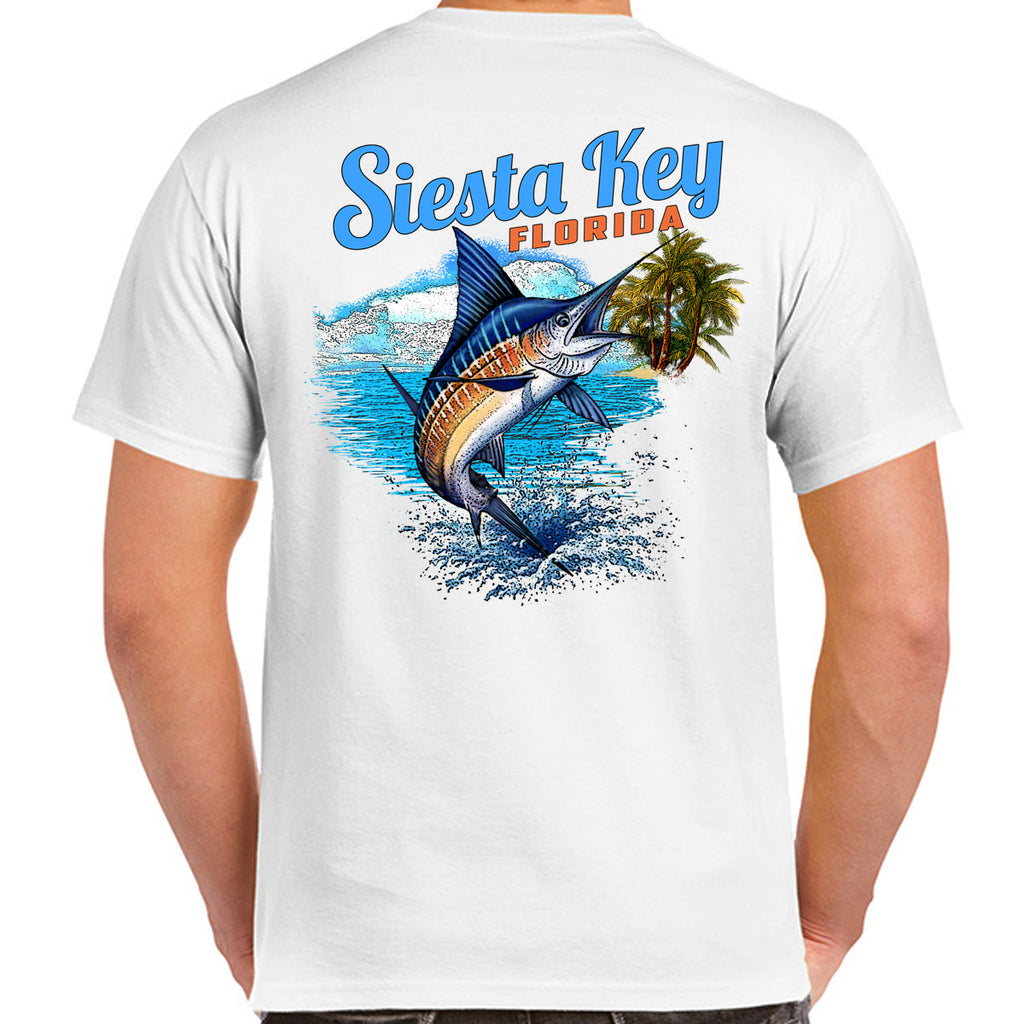 Siesta Key, FL Marlin Splash T-Shirt