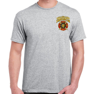 First In Last Out Firefighter T-Shirt