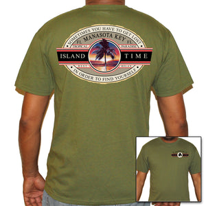 Manasota Beach, FL Island Time T-Shirt