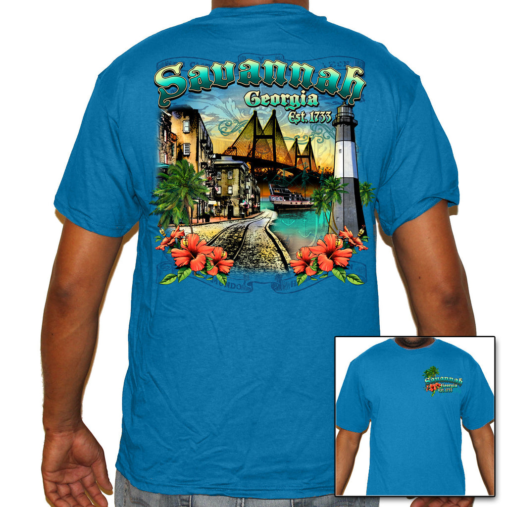 Savannah, GA Collage T-Shirt