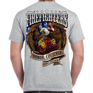 Firefighter Eagle T-Shirt