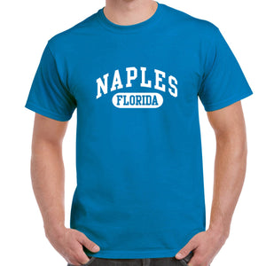 Naples, FL Athletic Print T-Shirt