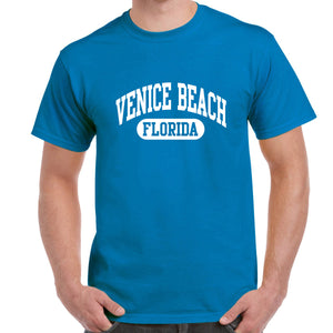 Venice Beach, FL Athletic Print T-Shirt