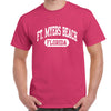 Fort Myers Beach, FL Athletic Print T-Shirt