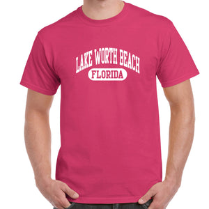 Lake Worth, FL Athletic Print T-Shirt