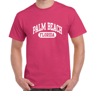 Palm Beach, FL Athletic Print T-Shirt