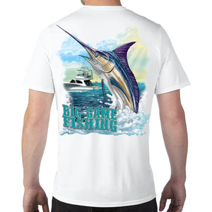 Big Game Fishing Performance Tech T-Shirt