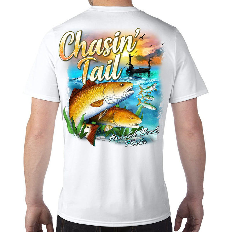 Hammock Beach, FL Chasin' Tail Performance Tech T-Shirt