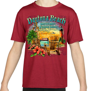 Kids Daytona Beach, FL Collage T-Shirt