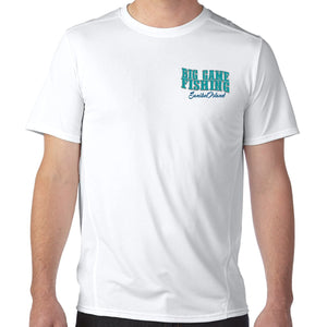 Sanibel Island, FL Big Game Fishing Performance Tech T-Shirt