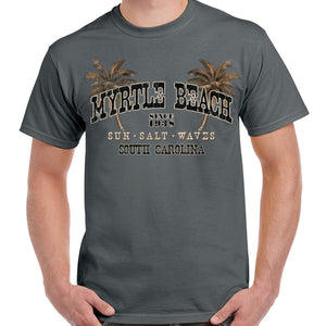Myrtle Beach, SC Beach Sun/Salt/Waves T-Shirt