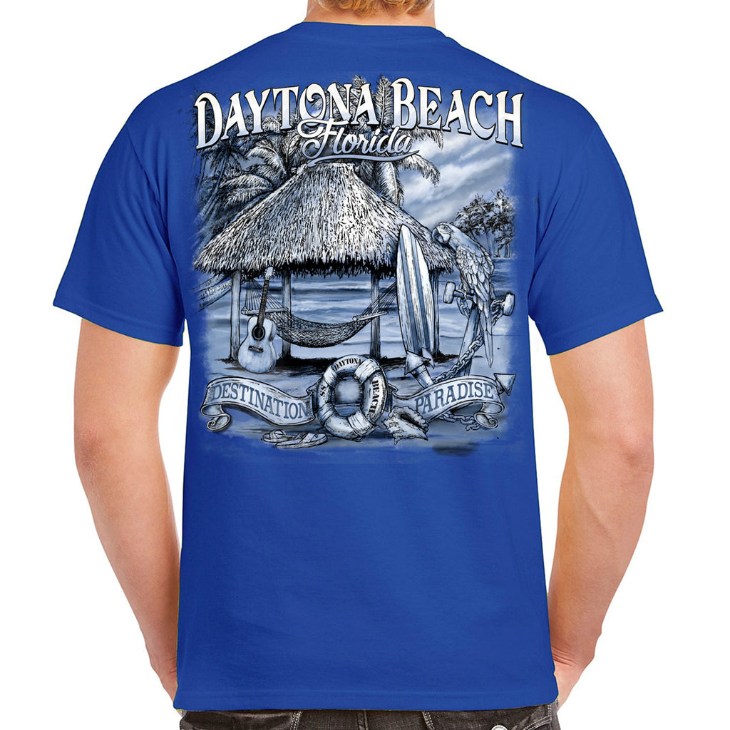 Daytona Beach, FL Destination Paradise T-Shirt