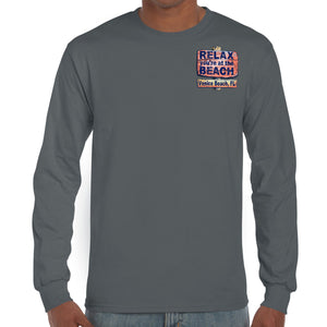 Venice Beach, FL Beach Destination Long Sleeve T-Shirt